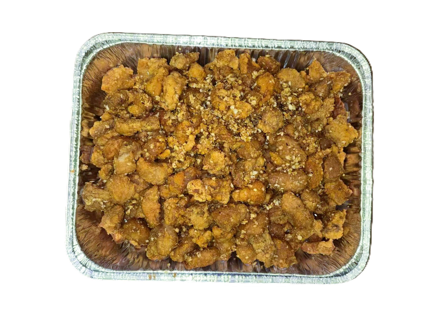 Dry Garlic Pork(Tray)