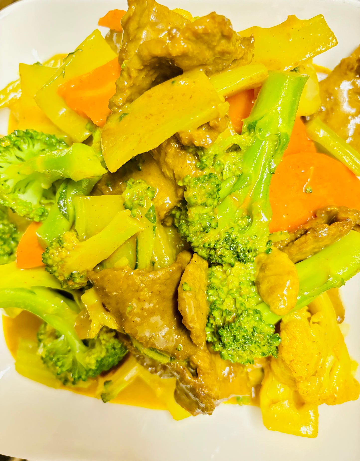 Curry Beef with Vegetables
