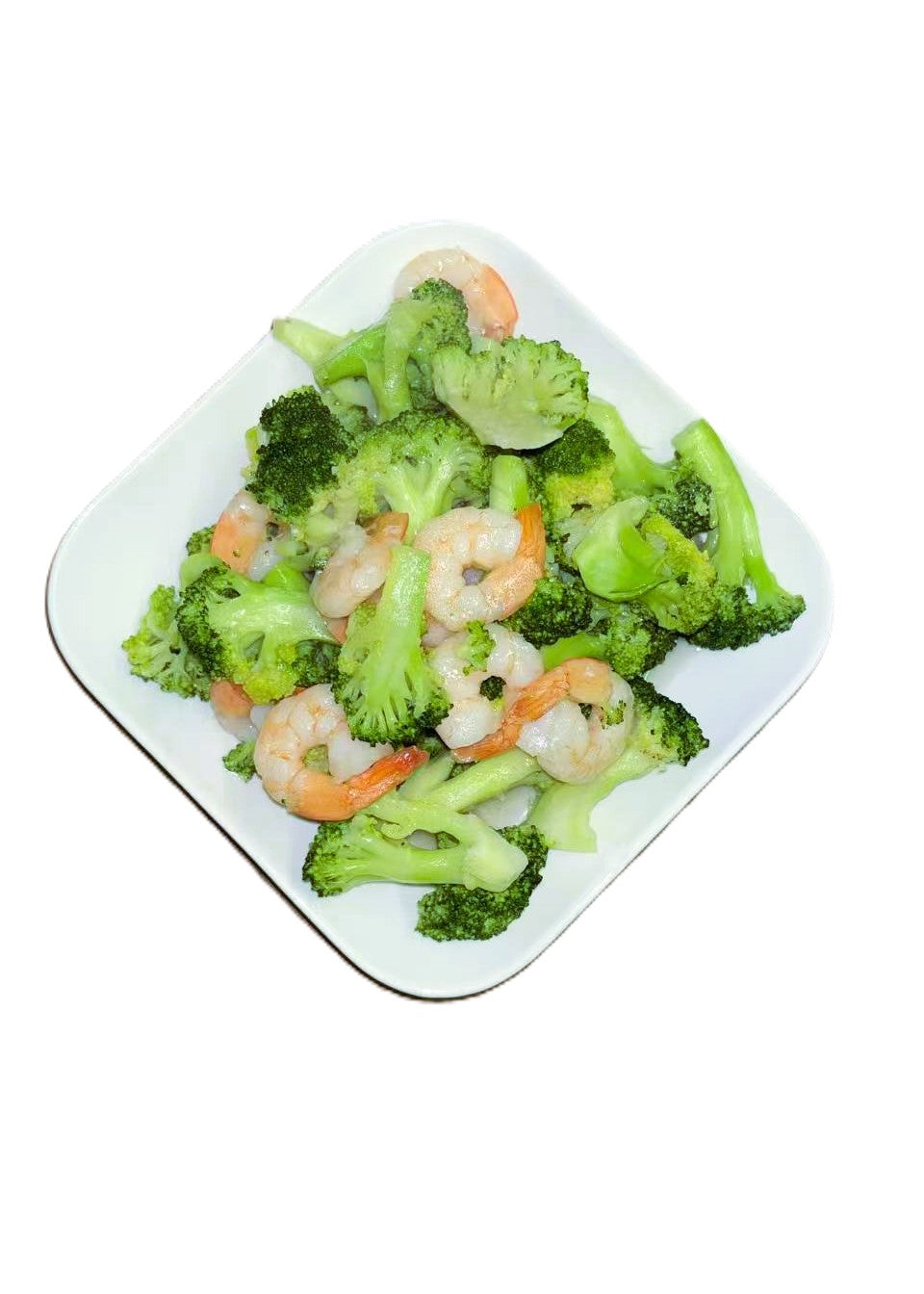Pan Fried Prawns with Broccoli