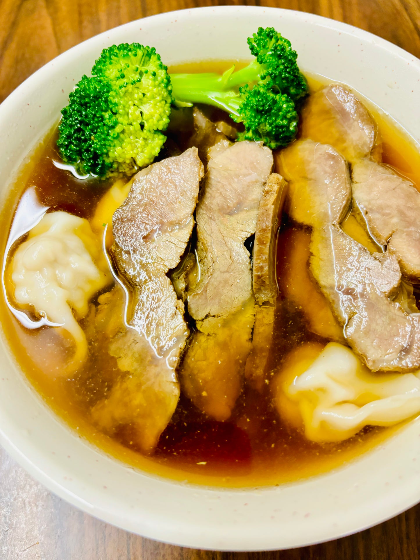 BBQ Pork Wonton Soup