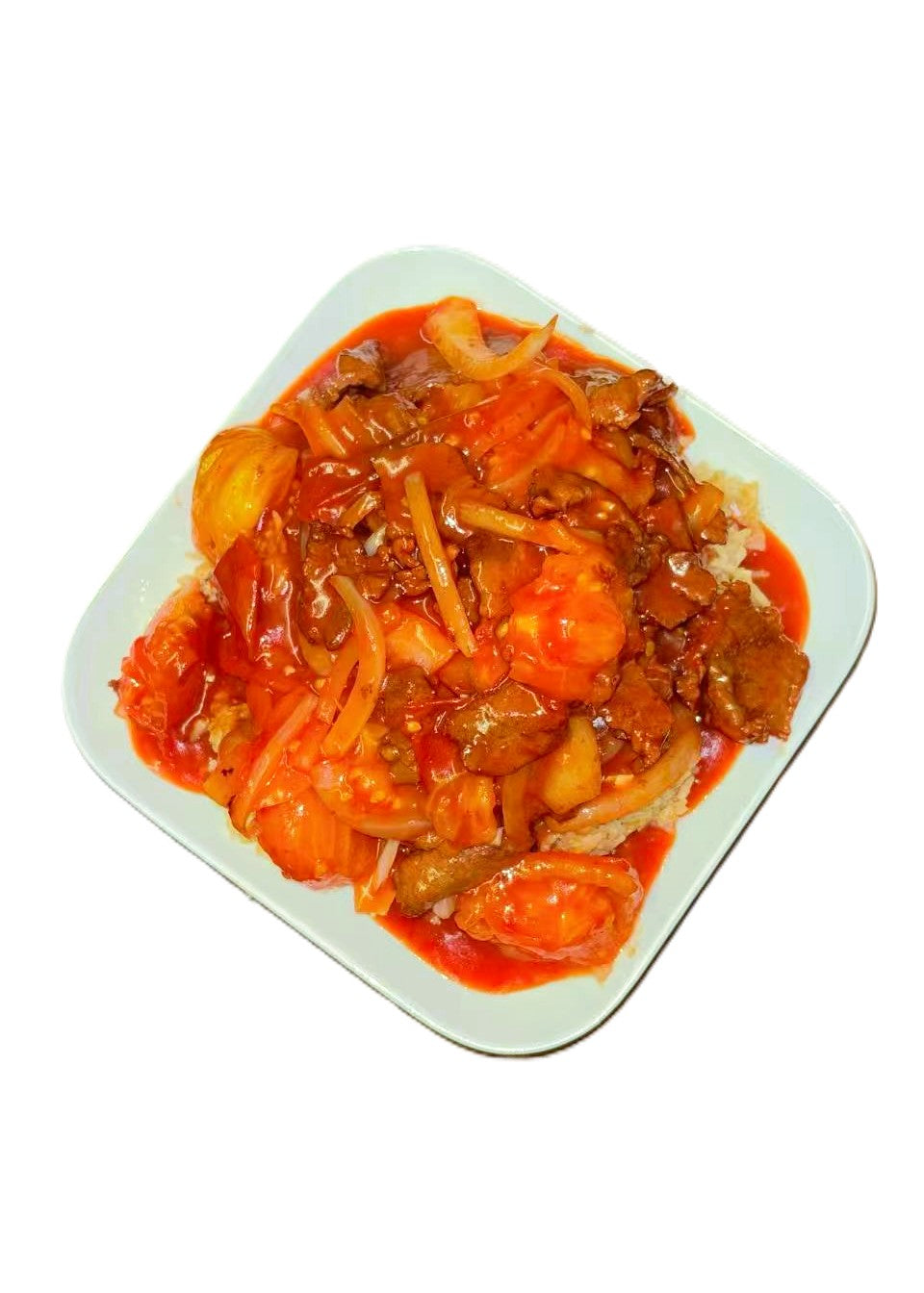 Beef & Tomato Fried Rice