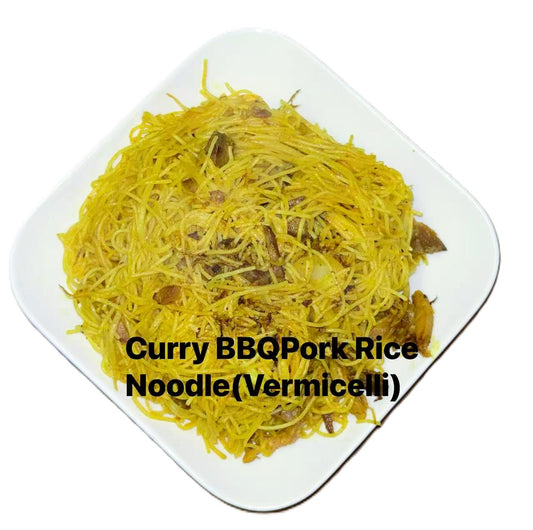 Curry BBQ Pork Rice Noodle（Vermicelli)