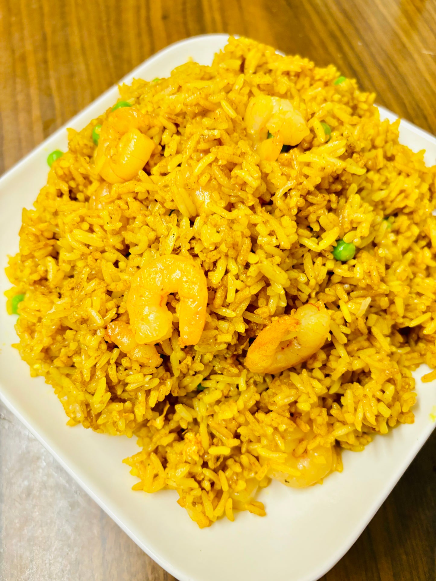 Curry Shrimp Fried Rice