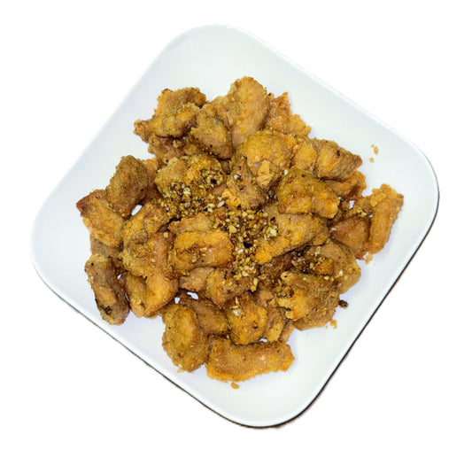 Dry Garlic Pork (Boneless)