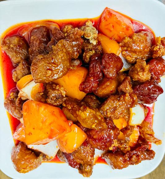 Sweet & Sour Boneless Pork w/ Pineapple