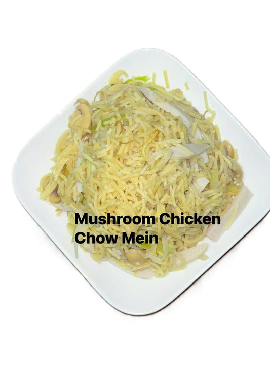 Mushroom Chicken Chow Mein