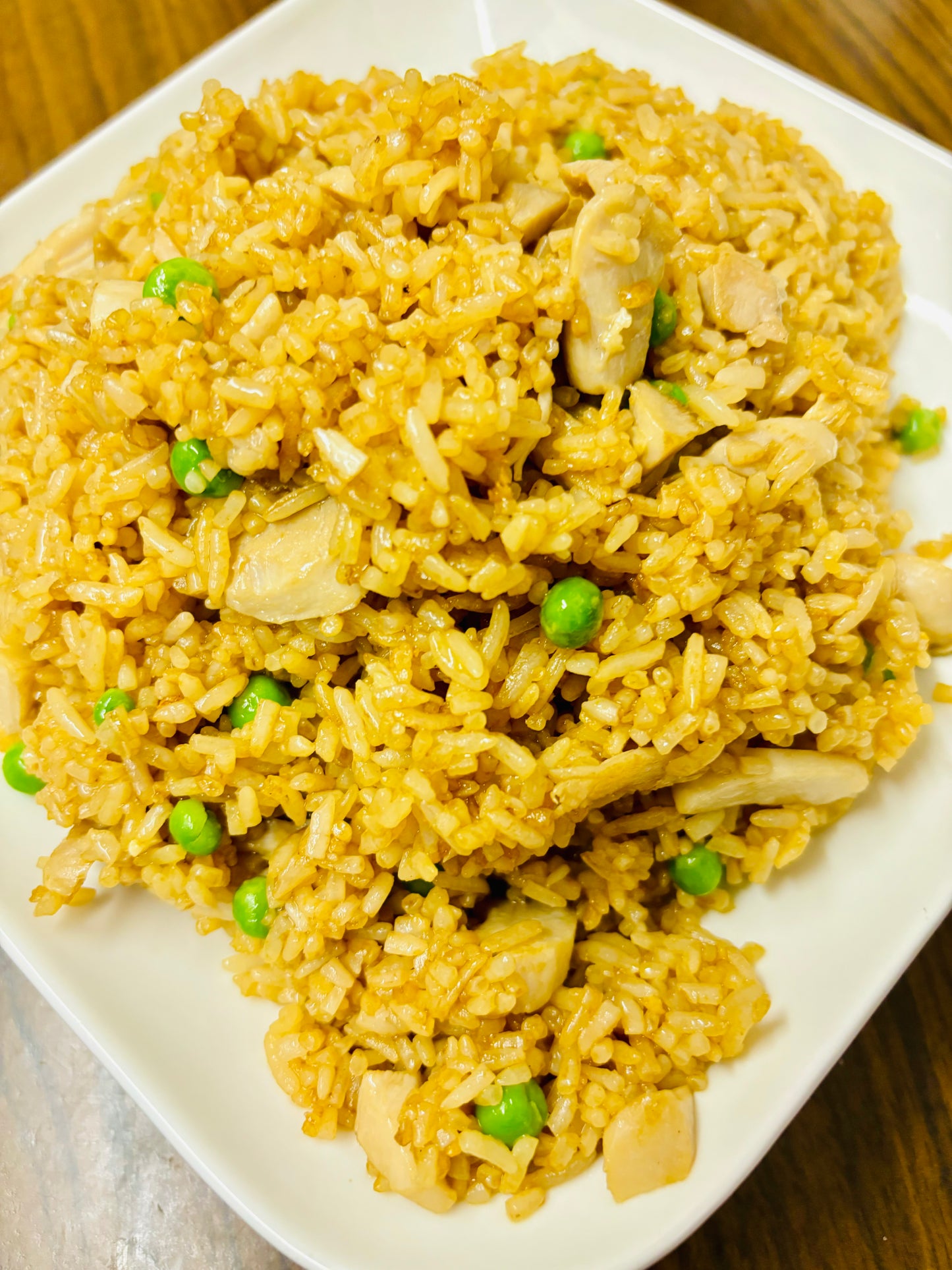 Fried Rice with Shredded Chicken