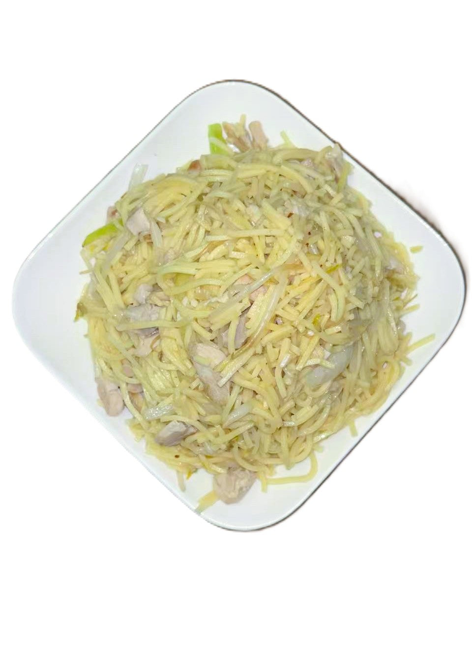 Shredded Chicken Chow Mein